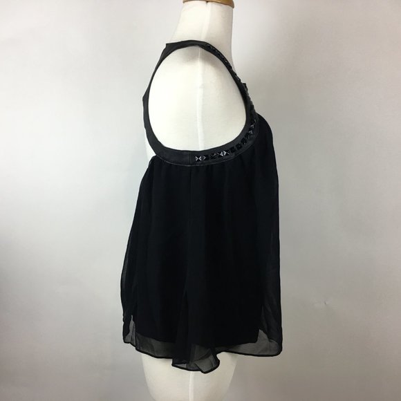 Victoria's Secret Studs Embellish Blouse Top Small‎ - Picture 4 of 8